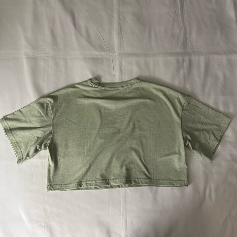 SHEIN 2p Bundle - Purple & Green Short Sleeve Crop Tops - Picture 13 of 13